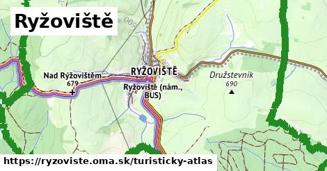 ikona Turistická mapa turisticky-atlas v ryzoviste