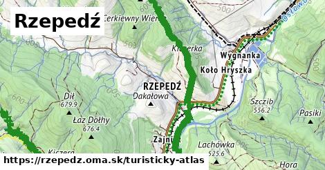 ikona Turistická mapa turisticky-atlas v rzepedz