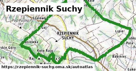 ikona Mapa autoatlas v rzepiennik-suchy