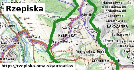 ikona Mapa autoatlas v rzepiska