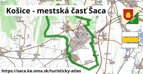 ikona Turistická mapa turisticky-atlas v saca.ke