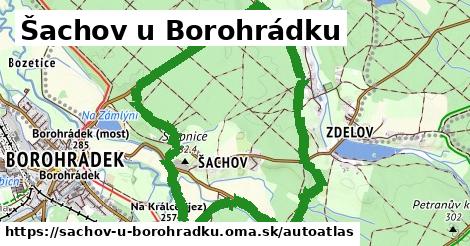 ikona Mapa autoatlas v sachov-u-borohradku