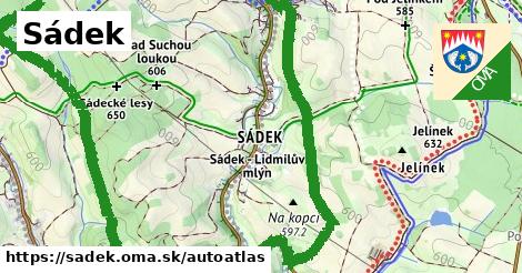 ikona Mapa autoatlas v sadek