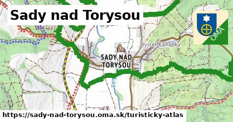 ikona Turistická mapa turisticky-atlas v sady-nad-torysou