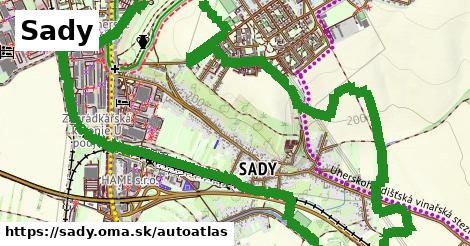 ikona Mapa autoatlas v sady