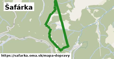 ikona Šafárka: 0 m trás mapa-dopravy v safarka