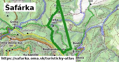 ikona Turistická mapa turisticky-atlas v safarka