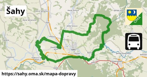 ikona Mapa dopravy mapa-dopravy v sahy