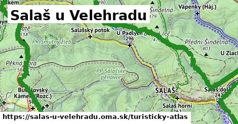 ikona Salaš u Velehradu: 30 km trás turisticky-atlas v salas-u-velehradu