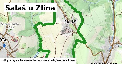 ikona Mapa autoatlas v salas-u-zlina