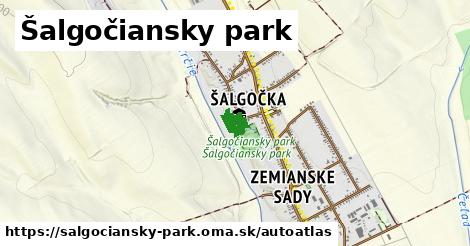 ikona Mapa autoatlas v salgociansky-park