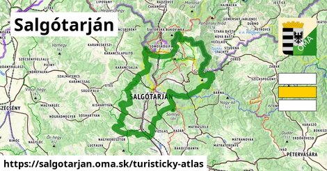 ikona Turistická mapa turisticky-atlas v salgotarjan
