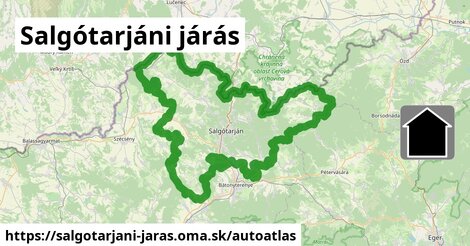 ikona Mapa autoatlas v salgotarjani-jaras