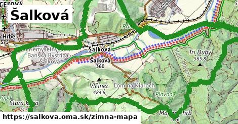 ikona Zimná mapa zimna-mapa v salkova