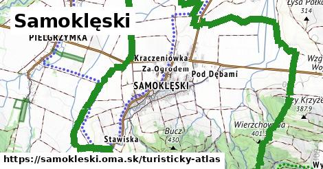 ikona Turistická mapa turisticky-atlas v samokleski