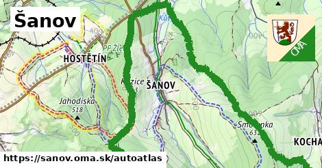 ikona Mapa autoatlas v sanov