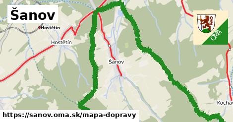 ikona Mapa dopravy mapa-dopravy v sanov