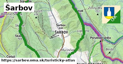 ikona Turistická mapa turisticky-atlas v sarbov