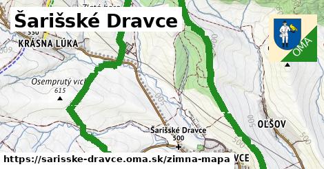 ikona Zimná mapa zimna-mapa v sarisske-dravce