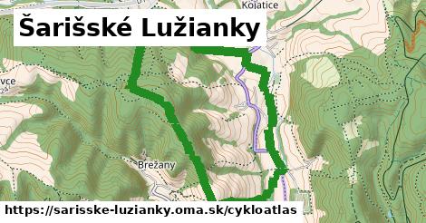 ikona Cyklo cykloatlas v sarisske-luzianky