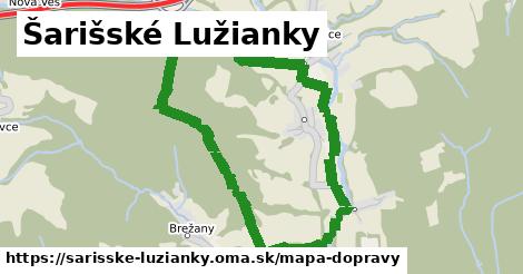 ikona Šarišské Lužianky: 0 m trás mapa-dopravy v sarisske-luzianky