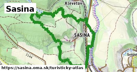 ikona Sasina: 0 m trás turisticky-atlas v sasina