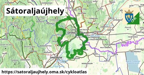 ikona Cyklo cykloatlas v satoraljaujhely