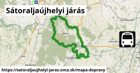 ikona Mapa dopravy mapa-dopravy v satoraljaujhelyi-jaras