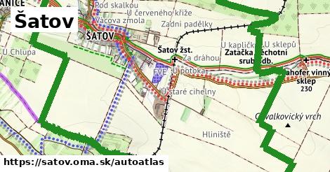 ikona Mapa autoatlas v satov