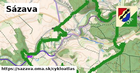 ikona Cyklo cykloatlas v sazava