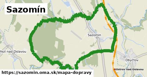 ikona Mapa dopravy mapa-dopravy v sazomin