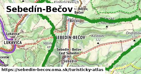 ikona Sebedín-Bečov: 0 m trás turisticky-atlas v sebedin-becov