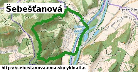 ikona Cyklo cykloatlas v sebestanova