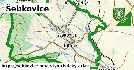 ikona Turistická mapa turisticky-atlas v sebkovice