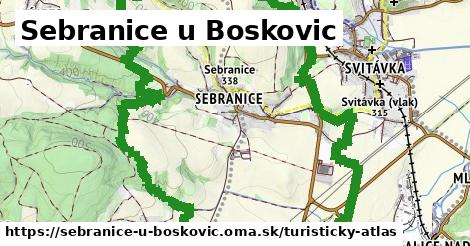 ikona Turistická mapa turisticky-atlas v sebranice-u-boskovic