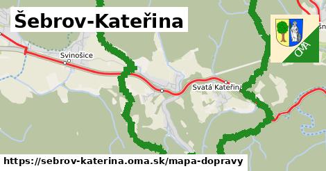 ikona Mapa dopravy mapa-dopravy v sebrov-katerina