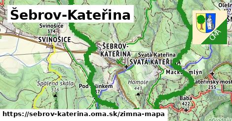 ikona Zimná mapa zimna-mapa v sebrov-katerina