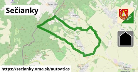 ikona Mapa autoatlas v secianky