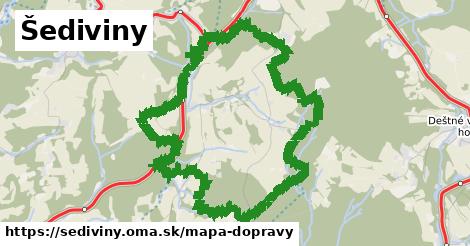 ikona Mapa dopravy mapa-dopravy v sediviny