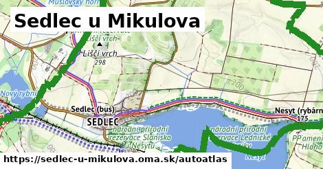 ikona Mapa autoatlas v sedlec-u-mikulova