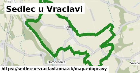 ikona Sedlec u Vraclavi: 0 m trás mapa-dopravy v sedlec-u-vraclavi