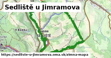 ikona Sedliště u Jimramova: 0 m trás zimna-mapa v sedliste-u-jimramova