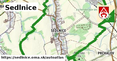 ikona Mapa autoatlas v sedlnice