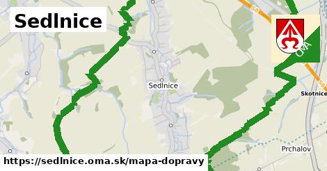 ikona Mapa dopravy mapa-dopravy v sedlnice