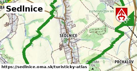 ikona Turistická mapa turisticky-atlas v sedlnice