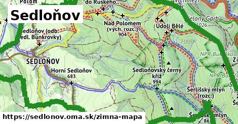 ikona Zimná mapa zimna-mapa v sedlonov