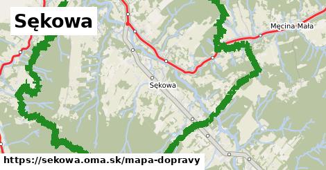 ikona Mapa dopravy mapa-dopravy v sekowa