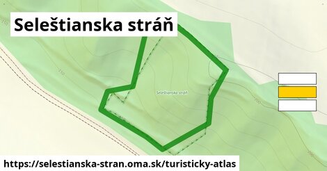 ikona Turistická mapa turisticky-atlas v selestianska-stran