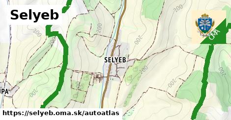 ikona Mapa autoatlas v selyeb