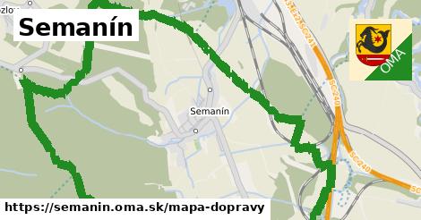 ikona Mapa dopravy mapa-dopravy v semanin